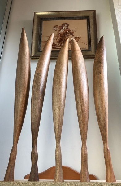 Reproductions de "l'oiseau dans l'espace" de Brancusi