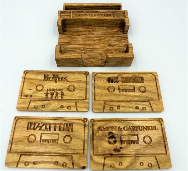 Sous-verre Cassette Audio