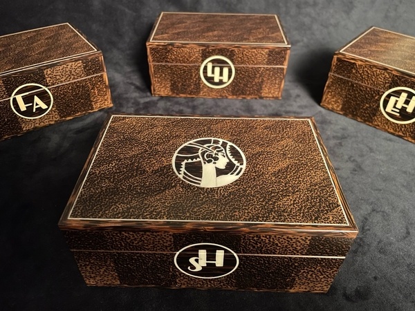 Boite a bijoux en palmier