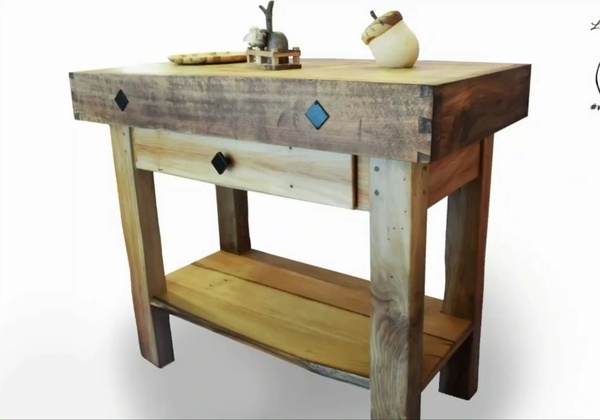 Restauration d'un billot de boucher