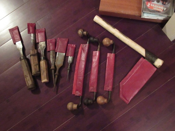 Des p'tits étuis pour mes outils