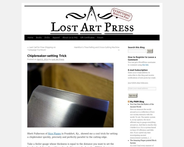 Gabarit pour ajuster le brise copeau d'un rabot