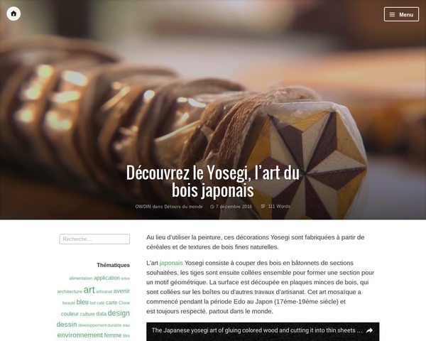 Yosegi art: pour emballer vos cadeaux de noël!!!