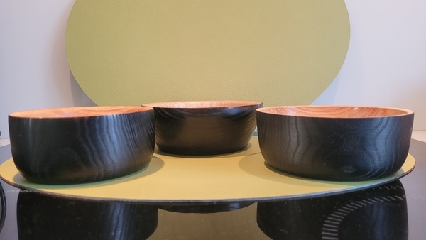 Petits bols tournés