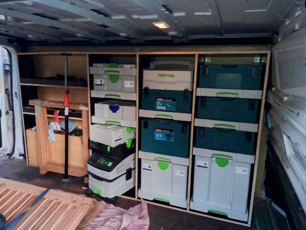 Aménagement de camionette