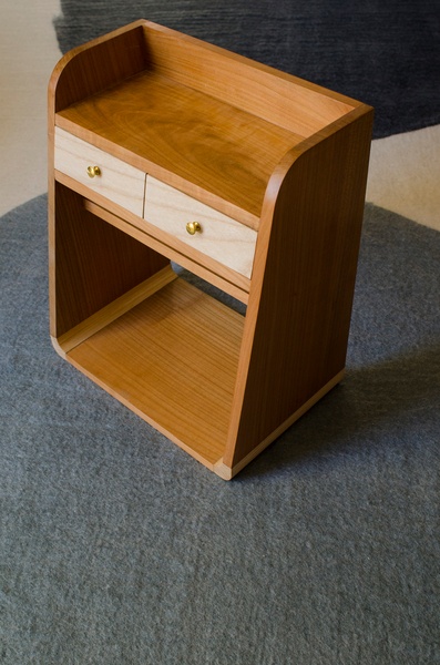 Table de chevet murale