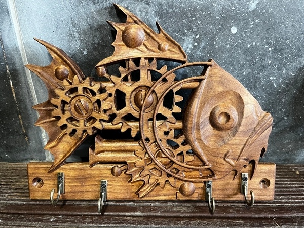 Poisson à Rouages mécaniques