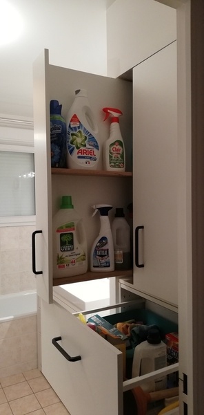 Aménagement placard chauffe-eau