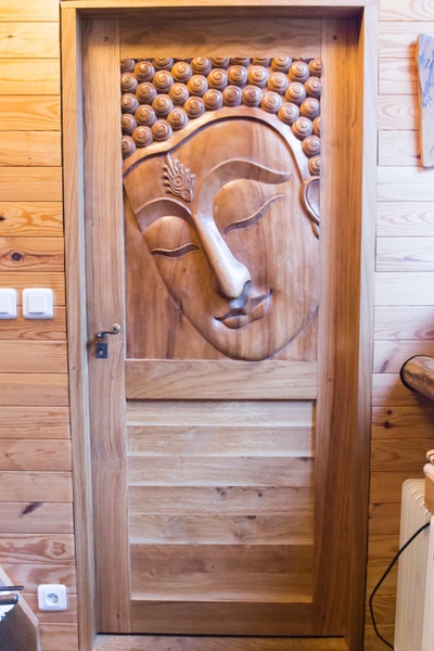 Porte intérieure Bouddha