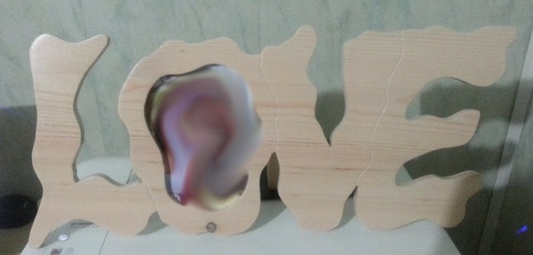 Cadre photo chantourné