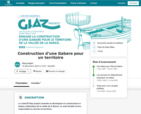 Bientôt la Rance reverra ses gabares !