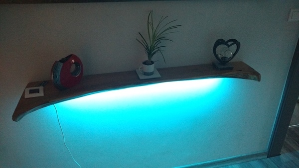 Console en merisier