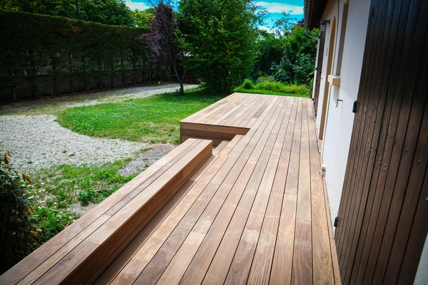 Création terrasse Cumaru