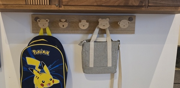 Porte manteau/sac enfantin