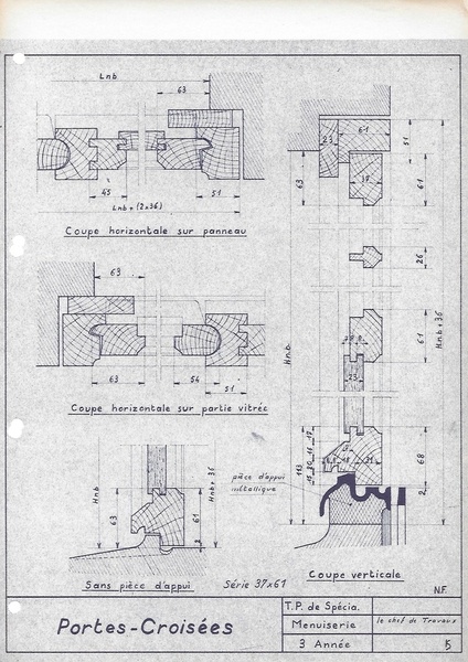Croisées à la Française 37/61