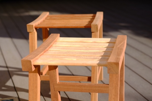 Tabourets style « japonais »