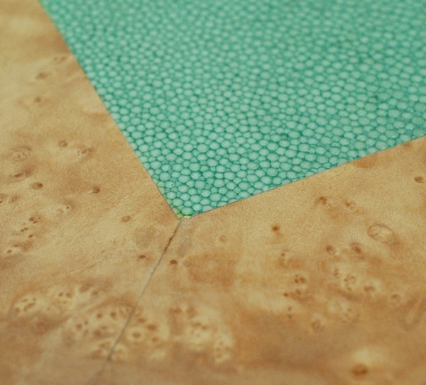 Table basse éléphant et galuchat