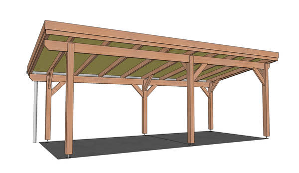 Pergola couverte