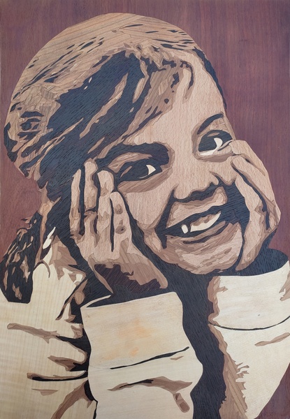 Marqueterie - Top Modèle - 60cm x 40cm