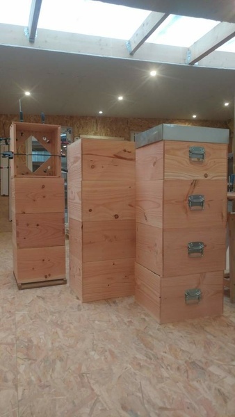 Fabrication d'une ruche Dadant