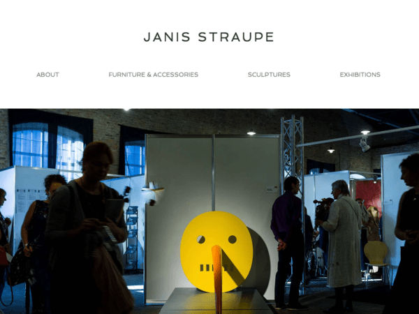 Janis Straupe, menuisier artiste lituanien