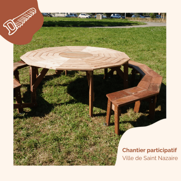 Aménagement extérieur participatif Saint Nazaire