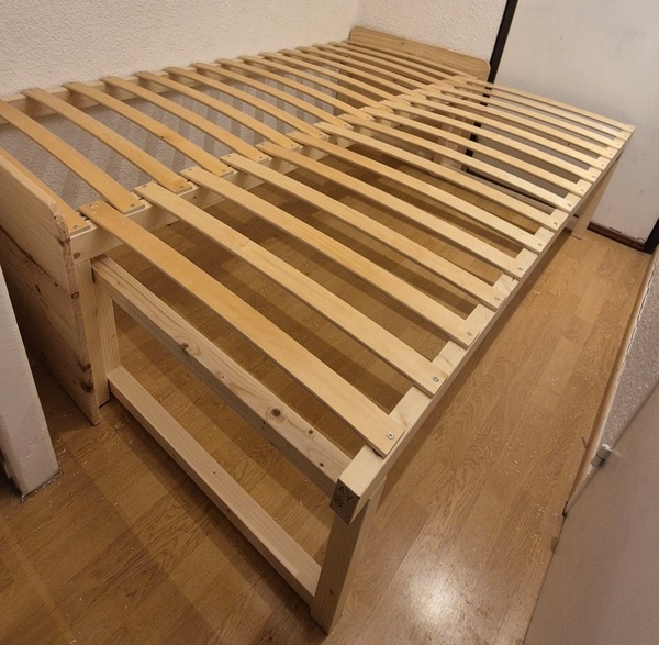 Lit peigne 80 x 200 cm -> 140 x 200 cm
