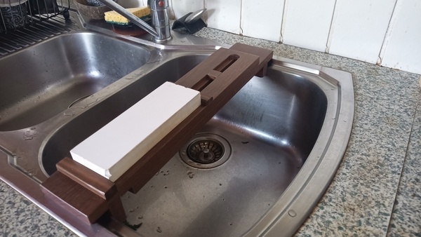 Support pour pierre d'affûtage