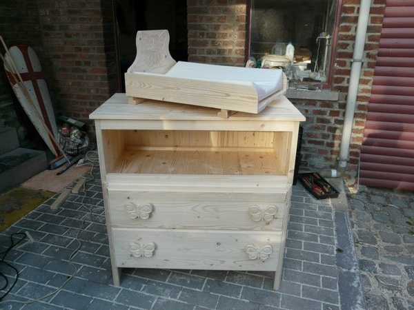 Commode table à langer