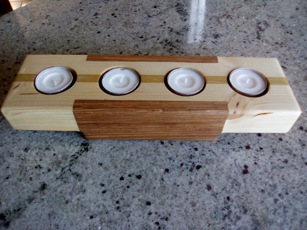 Bougeoir pour bougies chauffe plat