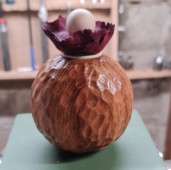 Flacon chêne martelé