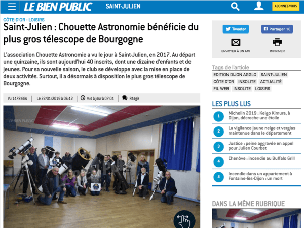 Le gros, je pense que tout le monde se doute d'où il sort...