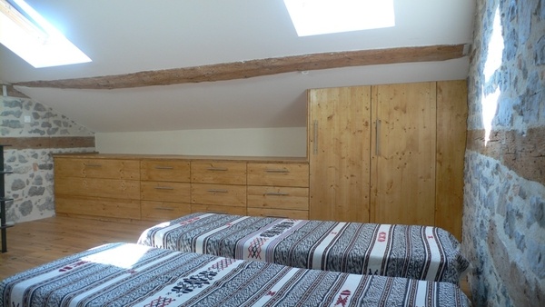 Rangements sous combles