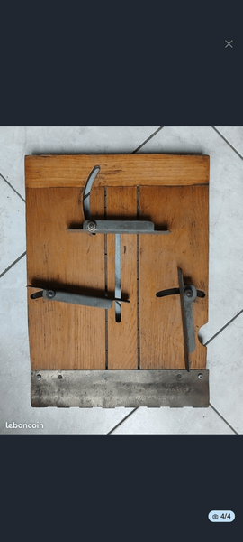 Trouvaille annonce LBC : planche à recaler réglable ?