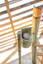 Horloge a billes et a eau