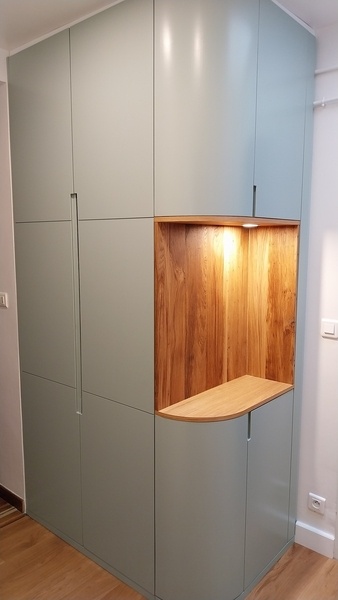 Meuble couloir cache cumulus