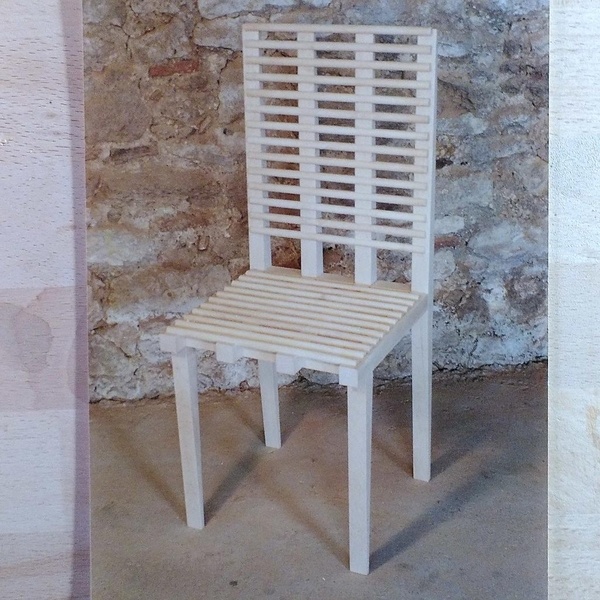 Prototype de chaise