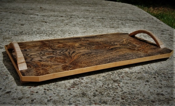 Un plateau de service.