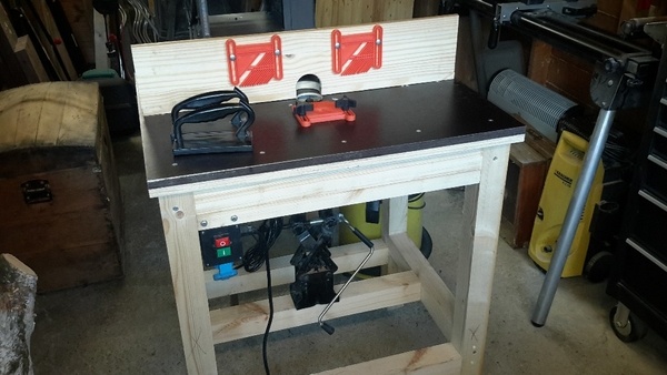 Ma nouvelle table de défonceuse