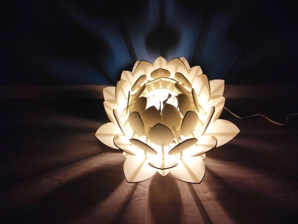 Lampe fleur
