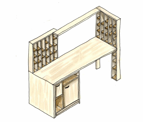 Le bureau d'Enzo