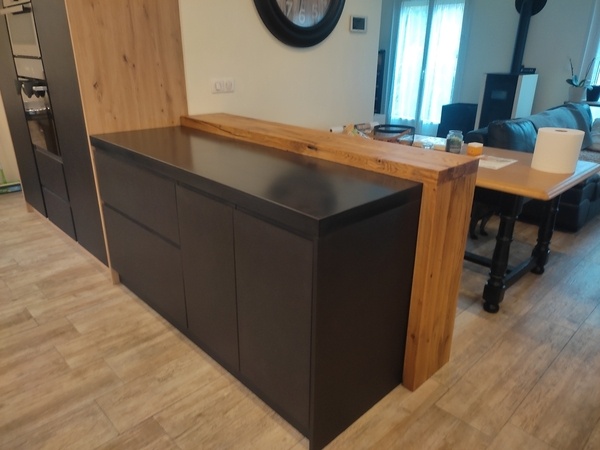 Meuble cuisine "îlot central"