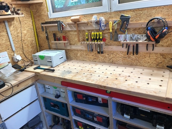 Petit plus pour un établis