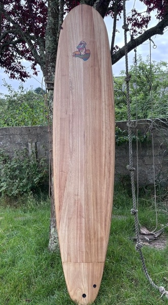 Longboard hollow en bois de paulownia