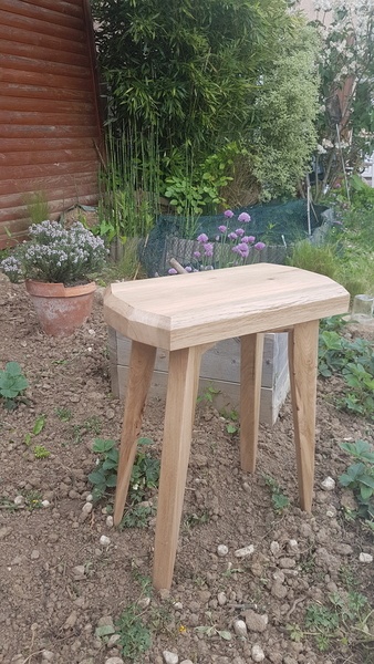 Guéridon pour le jardin