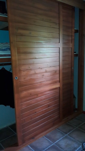 Portes de placard coulissante