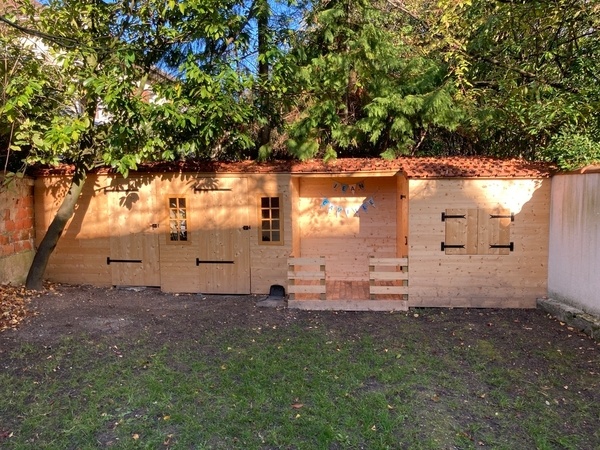 Ma cabane au fond du jardin