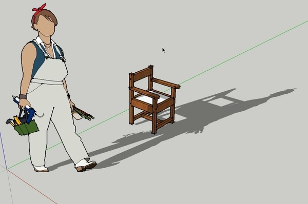 Fauteuil bois pour enfants