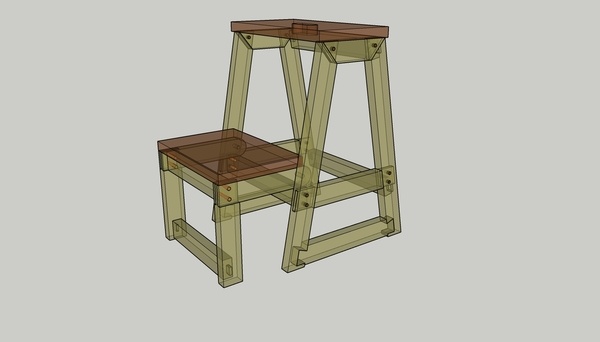 Marche-pied et questions d'assemblages...