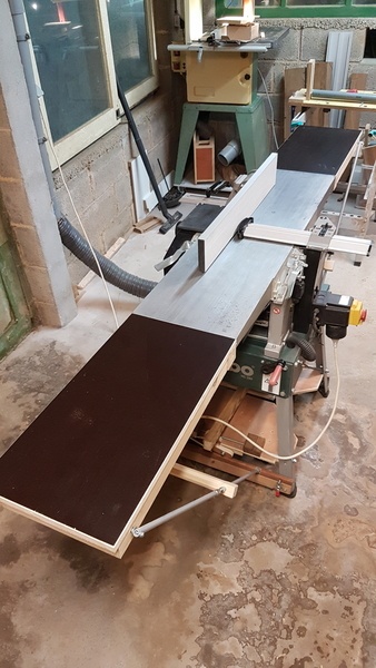 Rallonges de table de dégauchisseuse Métabo HC260